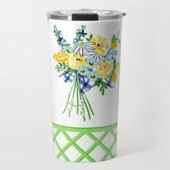 Mother's Day Signature Bouquet Personalized Travel Tumbler