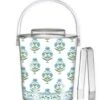 Mughal Blooms Ice Bucket, Blue