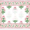 Mughal Blooms Tented Place Cards, Pink