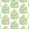 Mughal Bouquet Paper Tear-away Placemat Pad