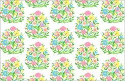 Mughal Bouquet Paper Tear-away Placemat Pad