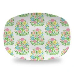 Mughal Bouquet Melamine Platter