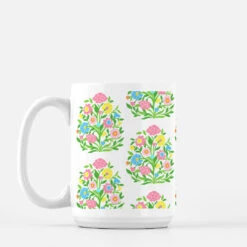 Mughal Bouquet Porcelain Mug