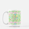 Mughal Bouquet Stripe Easter Porcelain Mug