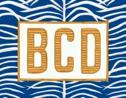 Sea Palms & Bamboo Personalized Folded Note Cards, Night Sky