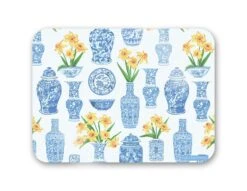 Orient Bouquet 16" X 12" Tempered Glass Cutting Board