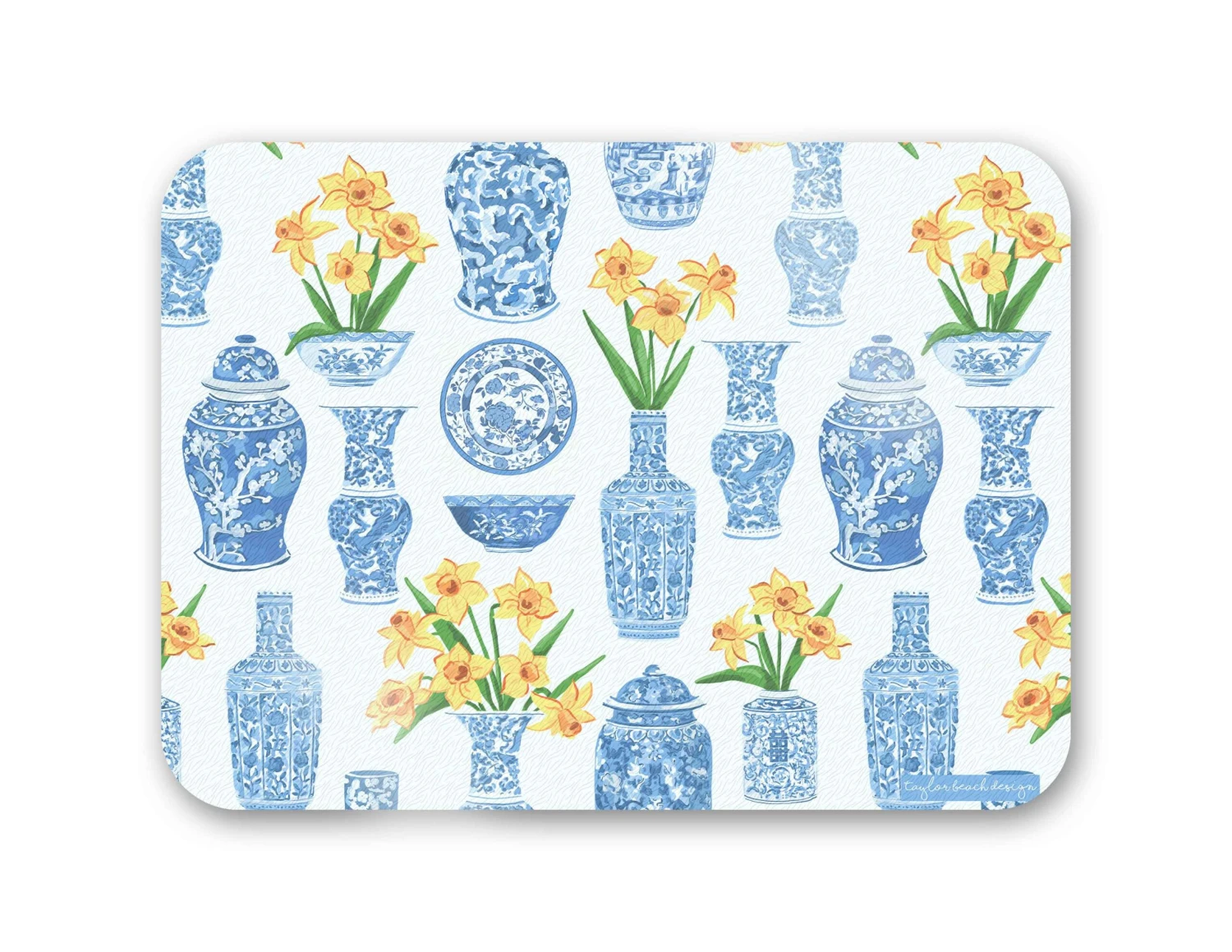 Orient Bouquet 16" X 12" Tempered Glass Cutting Board 1 Orient Bouquet 16" X 12" Tempered Glass Cutting Board