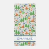 Adventure Camp Personalized Beach Towel, Fresh Air