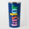 Make It Mine Personalized Travel Tumbler, Navy