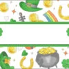 Pinch Me Party St. Patrick's Day Tented Place Cards