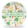 Pinch Me Party Set Of (4) Personalized St. Patrick's Day 10" Dia. Melamine Plates