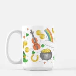 Pinch Me Party St. Patrick's Day Porcelain Mug