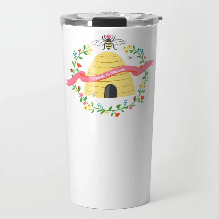 Queen Bee Personalized Travel Tumbler 1 Queen Bee Personalized Travel Tumbler