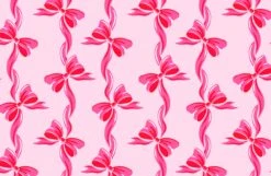 Ribbon Trellis Paper Tear-away Placemat Pad