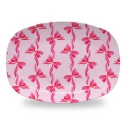 Ribbon Trellis Melamine Platter