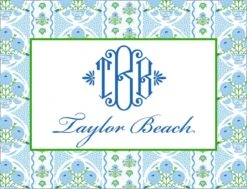 Ribbons In Bloom, Hydrangea, Gift Sticker Label, Set Of 24