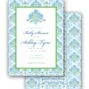 Ribbons In Bloom Invitation, Hydrangea