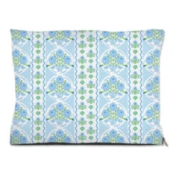 Ribbons In Bloom Pet Bed, (3) Sizes Available, Hydrangea