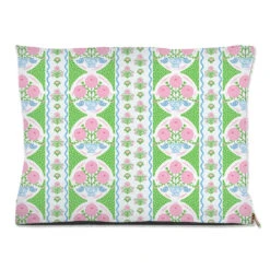 Ribbons In Bloom Pet Bed, (3) Sizes Available, Peony