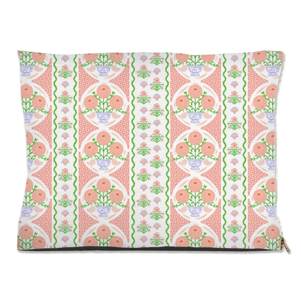 Ribbons In Bloom Pet Bed, (3) Sizes Available, Begonia 1 Ribbons In Bloom Pet Bed, (3) Sizes Available, Begonia