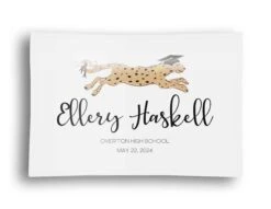 Schooled & Spots, Classic, Personalized Glass Trinket Dish, 5"x7"