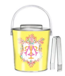 Seashell Crest, Calypso, 3 Qt. Acrylic Ice Bucket