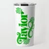 Signature Shamrock Personalized St. Patrick's Day Travel Tumbler
