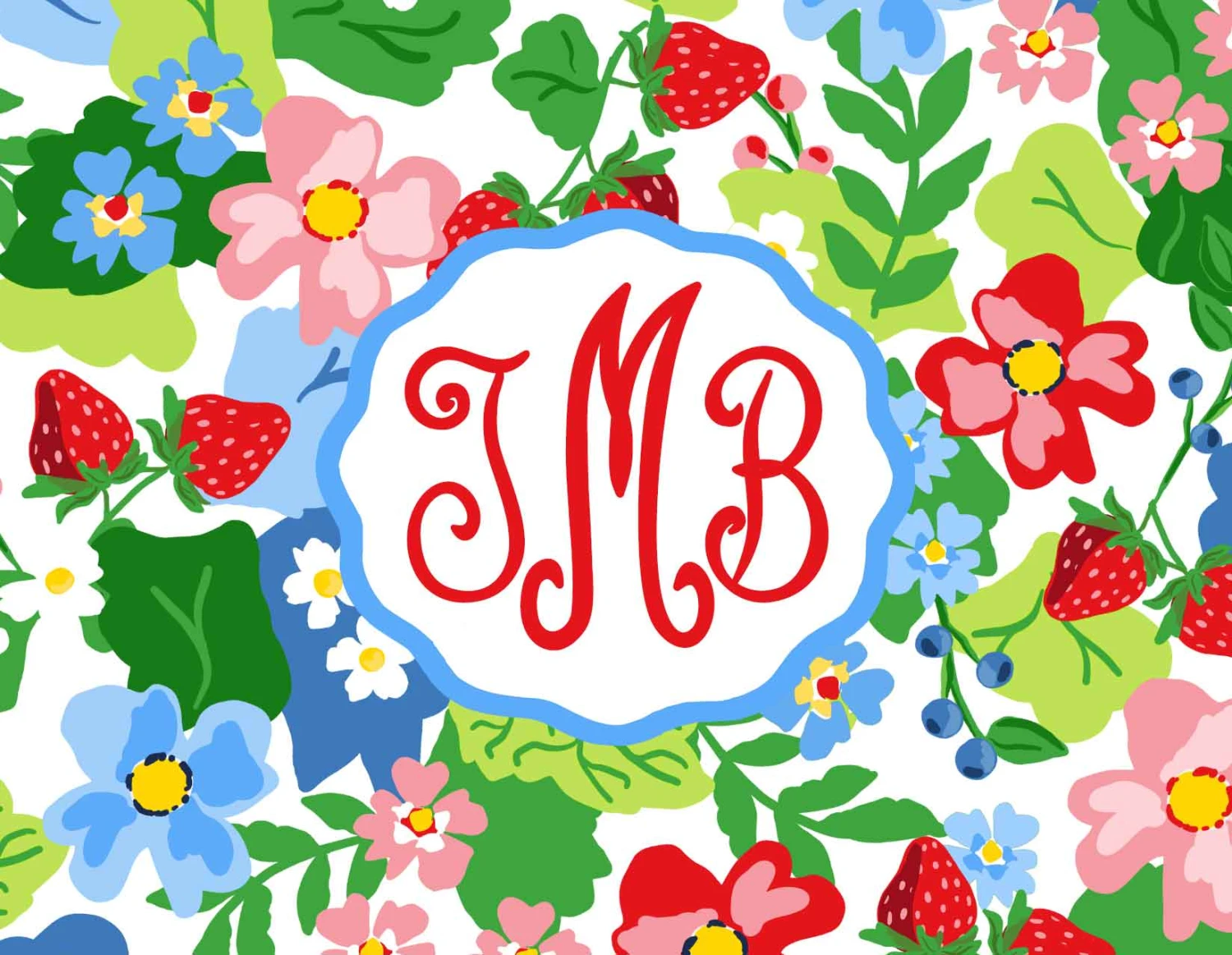 Summer Picnic Personalized Folded Note Cards 1 Summer Picnic Personalized Folded Note Cards