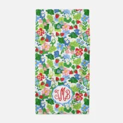 Summer Picnic Personalized Beach Towel