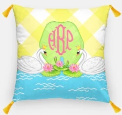 Swan Lake Euro Pillow & Insert, Sunny Days, 26"x26"