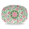 Sweetheart Suzani, Pink, Personalized Melamine Platter
