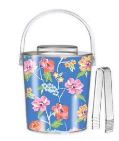 Conservatory Garden, Indigo, Ice Bucket