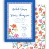 Conservatory Garden, Bone White, Invitation