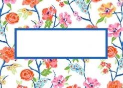 Conservatory Garden, Bone White, Tented Place Cards