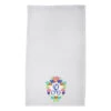 Tobacco Leaf Custom Crest Personalized Poly Twill Tea Towels, Set Of 2
