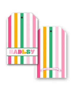 Vibe Personalized Gift Hang Tags, Carnival