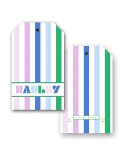 Vibe Personalized Gift Hang Tags, Lavender Dreams