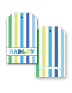 Vibe Personalized Gift Hang Tags, Pacific