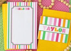Vibe Personalized Folded Note Cards, Carnival -Gift Supplies Store VIBECARNIVAL 3