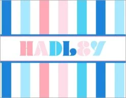 Vibe Personalized Folded Note Cards, Aegean