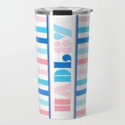Vibe Personalized Travel Tumbler, Aegean