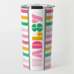 Vibe Personalized Travel Tumbler, Carnival
