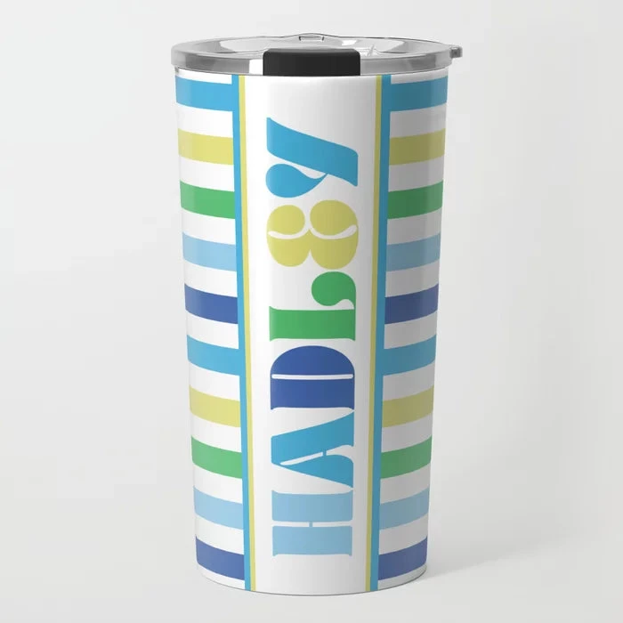 Vibe Personalized Travel Tumbler, Pacific 1 Vibe Personalized Travel Tumbler, Pacific