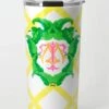 Banana Leaf Crest, Island Sunrise, Stainless Steel Travel Tumbler