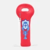 Chinois Lobster Crest, Geranium, Wine Carrier With Cork Screw