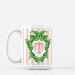 Banana Leaf Custom Crest Mug