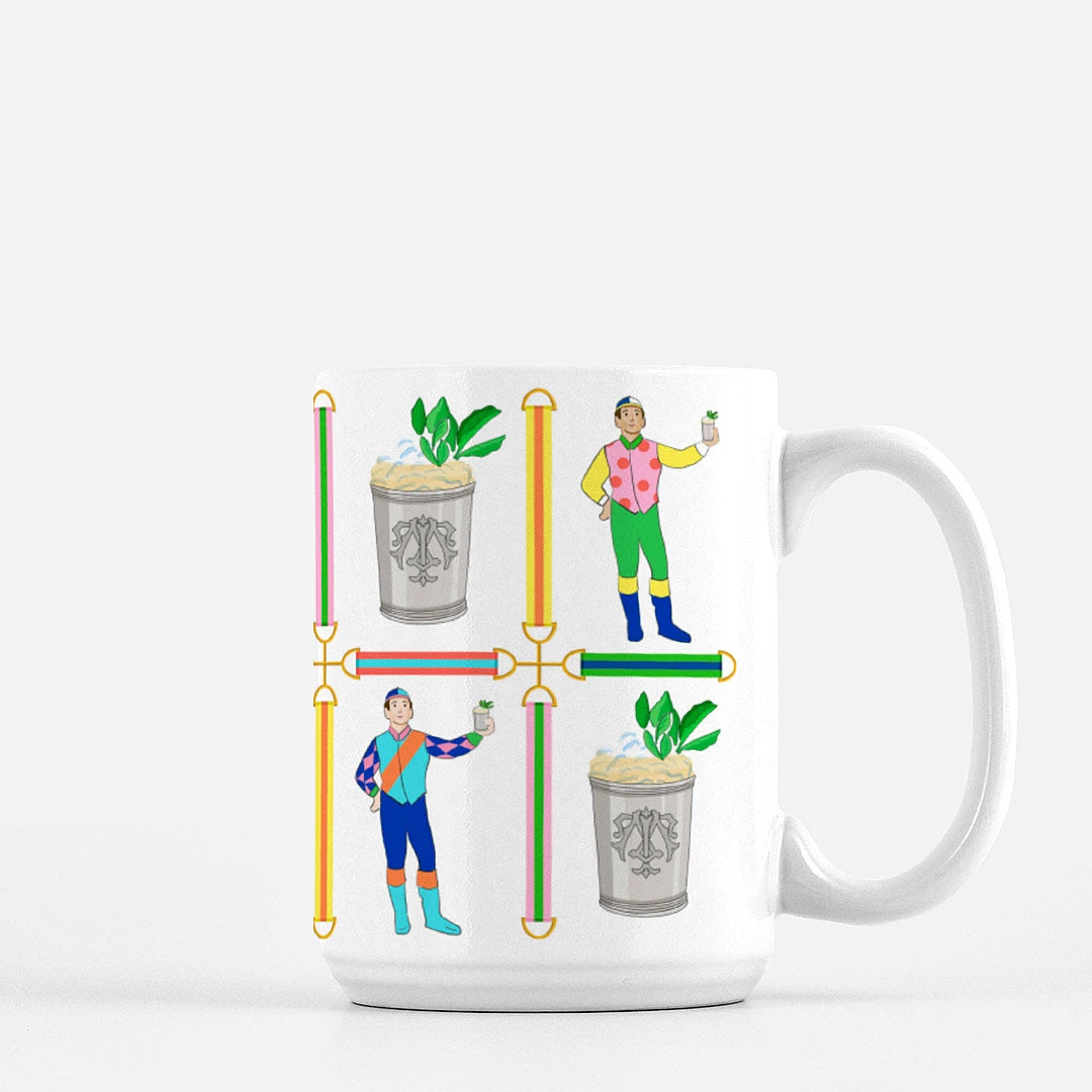 Jockeys & Juleps Personalized - Mug 2 Jockeys & Juleps Personalized - Mug - Image 2