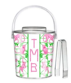 Monkey Trapeze Trellis, Jungle, 3 Qt. Acrylic Ice Bucket